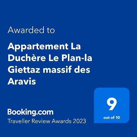 La Duchère Le Plan-la Giettaz Massif Des Aravis Appartement
